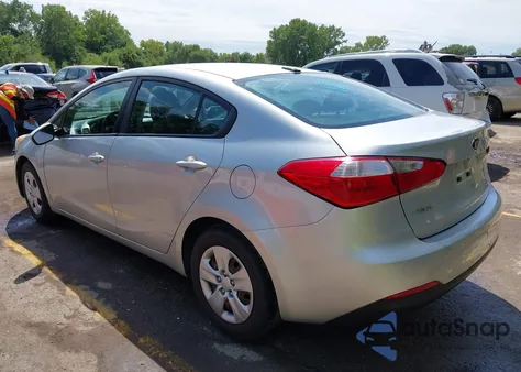 2014 Kia Forte Lx from USA, damaged, VIN KNAFK4A60E5190405